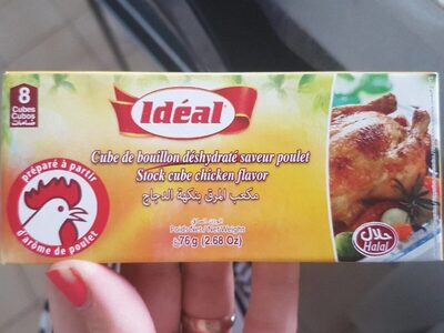 ideal-cube-de-bouillon-saveur-de-poulet-76g